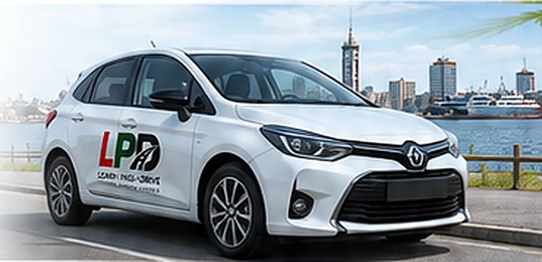 LPD Driving School automatic tuition car in Southampton